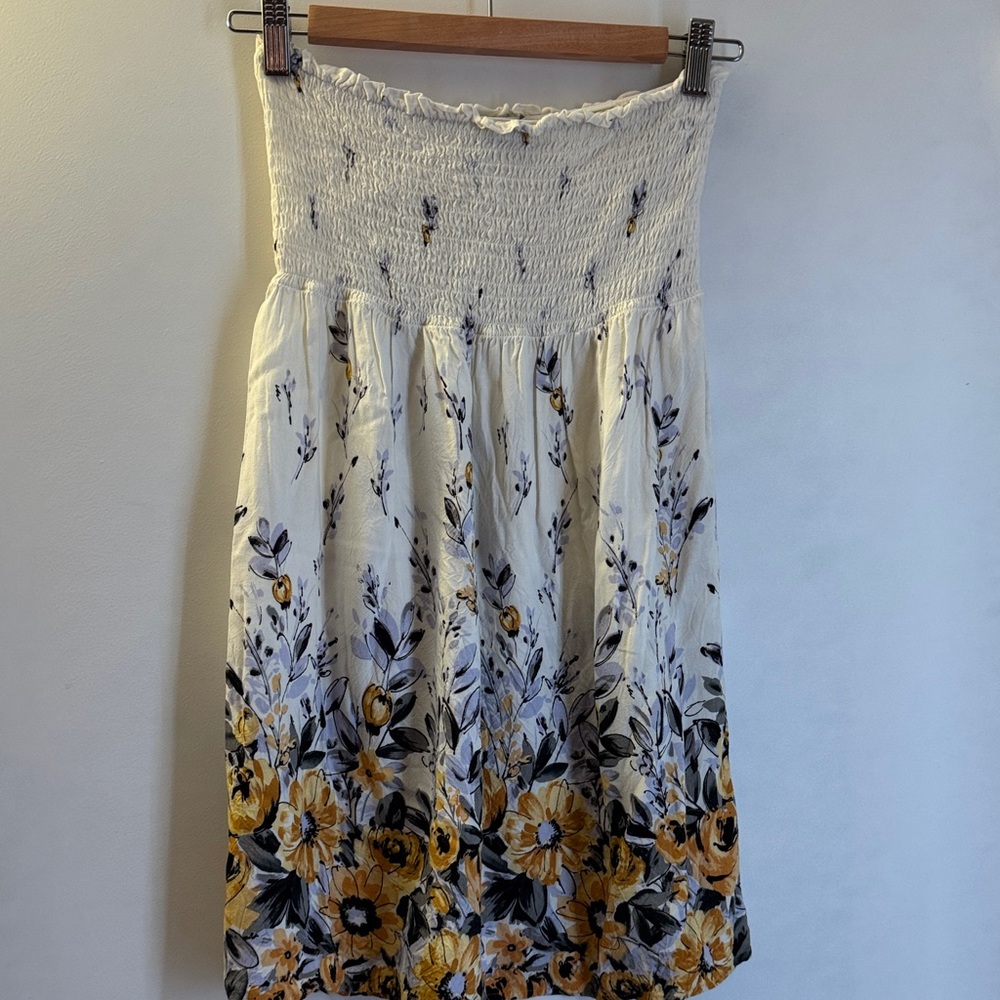 Floral Print Women's Mini Dress